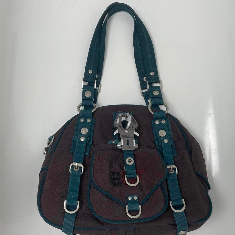 Rare shape and color way George Gina & Lucy bag. Japanese brand.